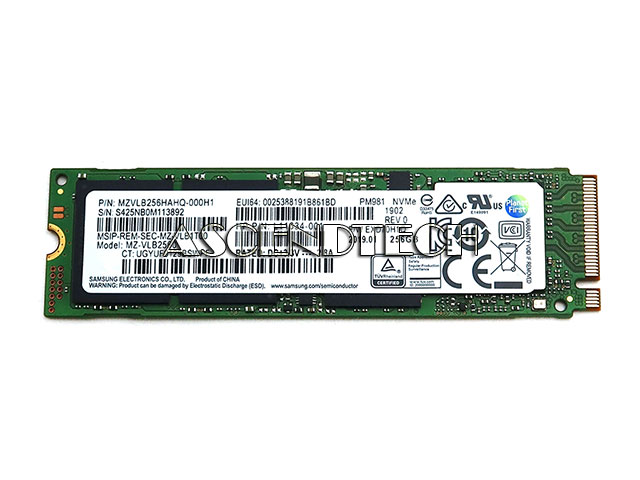 Samsung 256Gb M.2 Ssd Mzvlb256hahq-000H1