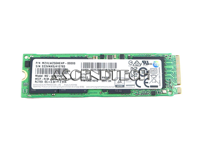 Samsung Pm961 Mz-Vlw2560 256Gb M.2 Ssd