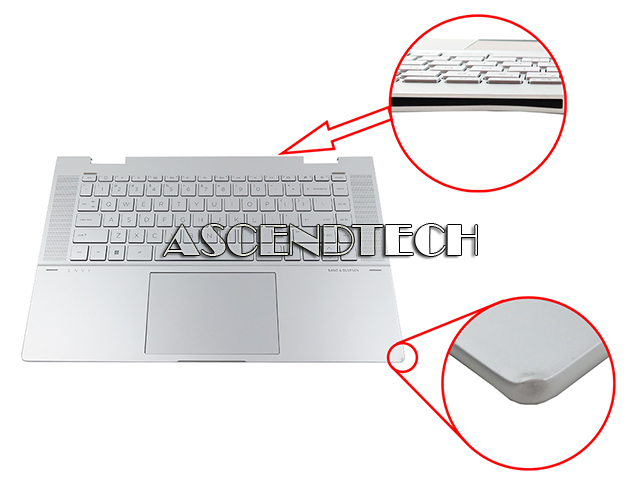 Hp Envy X360 15-Ew Kb Palmrest Tp Assy Hp Envy X360 15-Ew Kb Palmrest Tp Assy. Part Number: N09669-001