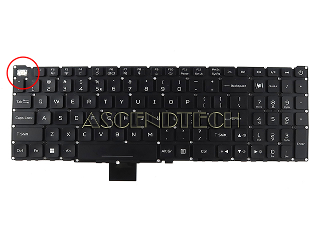 LG05P_P20B3L NK.I1513.1WD NKI15131WD | Acer Predator Us-Int Kb Nk
