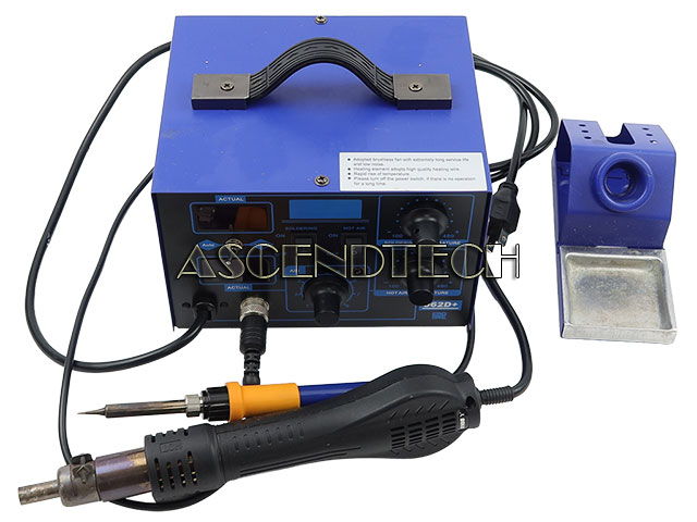Baconeng 862D+ 2-In-1 Soldering Station Baconeng 862D+ 2-In-1 Soldering Station. Part Number: P0247fusa