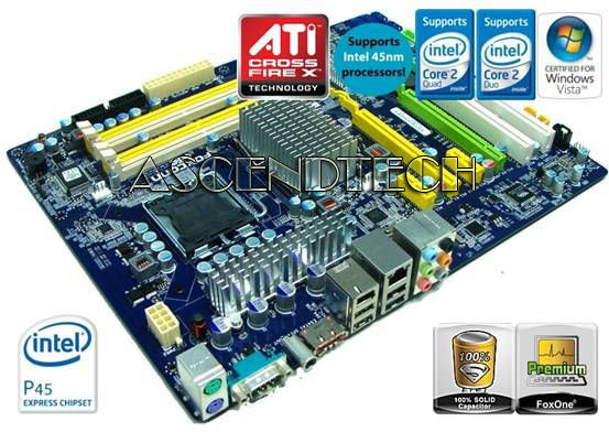 Foxconn P45a-S Lga775 Intel P45 Ddr2 Atx Foxconn P45a-S Lga775 Intel P45 Ddr2 Atx. Model: P45a-S Version: 1.0