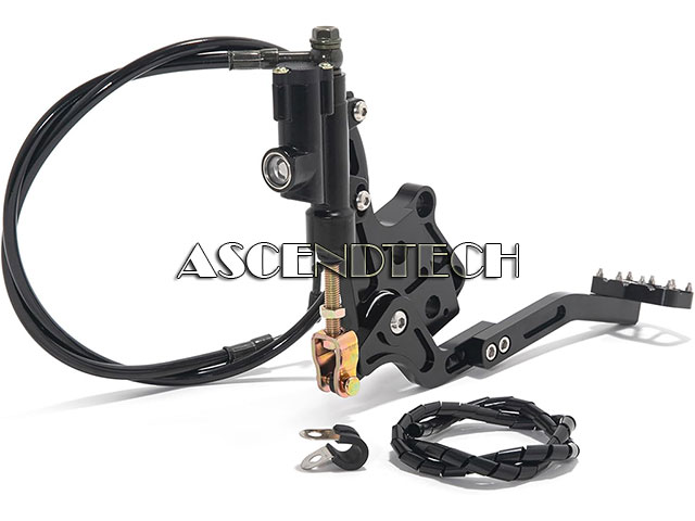 Tofr E-Bike Hydraulic Rear Foot Brake Tofr E-Bike Hydraulic Rear Foot Brake. Part Number: Rear_Foot_Brake_X3_Pro