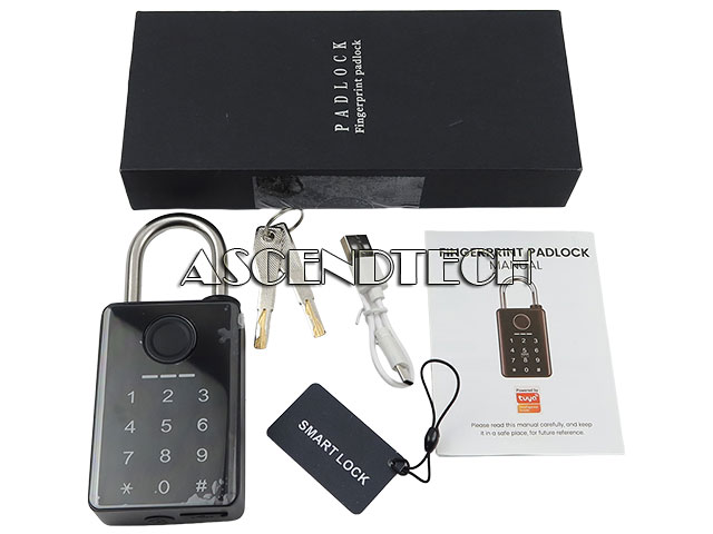 Aurosmart S800 Fingerprint Padlock Aurosmart S800 Fingerprint Padlock
