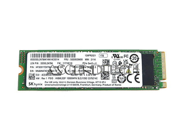 Sk Hynix 1Tb M.2 2280 Ssd Sss0l24784 Sk Hynix 1Tb M.2 2280 Ssd Sss0l24784. Part Number: Sss0l24784 8Ssss0l24784. Model: Hfs001td9tni