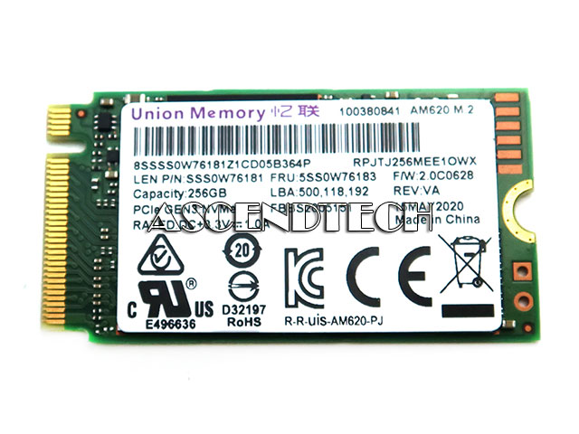 Union Memory Am620 256Gb Ssd Sss0w76181 Union Memory Am620 256Gb Ssd Sss0w76181. Part Number: Sss0w76181 8Ssss0w76181