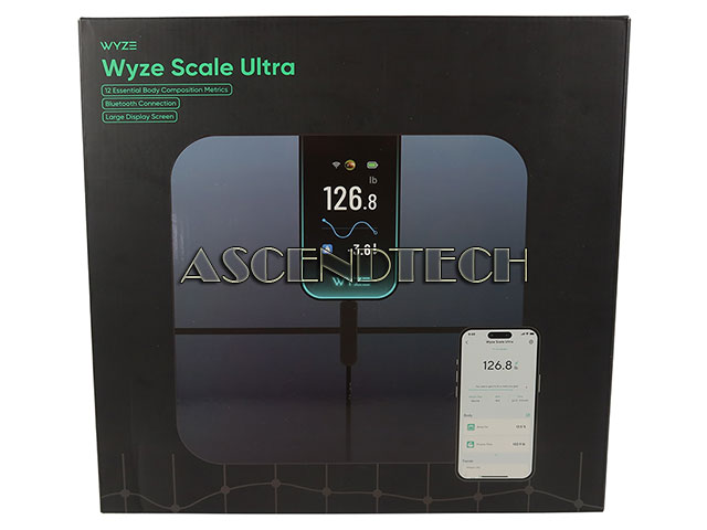 Wyze Wsclu_Bl 4.3" Wifi Bt Smart Scale Wyze Wsclu_Bl 4.3" Wifi Bt Smart Scale