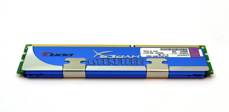 Mémoire RAM Kingston HyperX Blu 2 Go DDR3 1600 MHz Dimm Cl9 Oem 151343