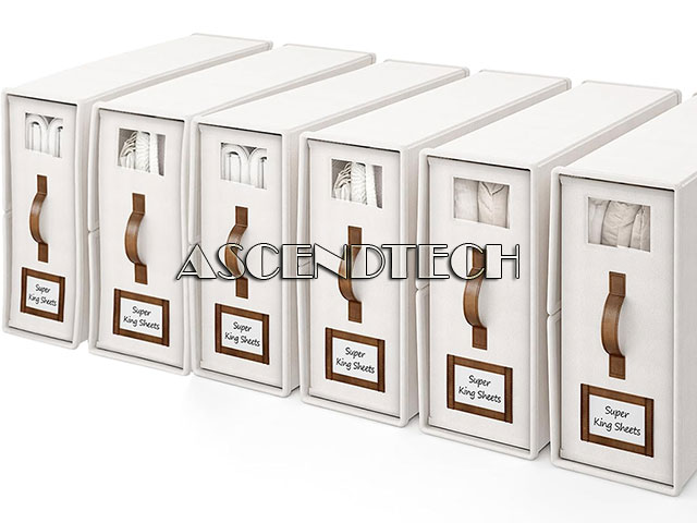 Bigponpon 6 Pack Sheet Storage Boxes Bigponpon 6 Pack Sheet Storage Boxes. Model: Xcdsn-001