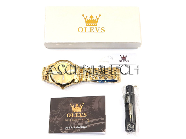 Olevs Analog Men Watch Ypf-S-G3615g-Cg Olevs Analog Men Watch Ypf-S-G3615g-Cg. Model: G3615y