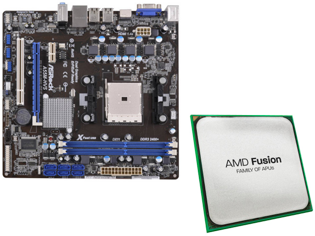 Amd A8-3870K Llano Apu Socket Fm1 Combo Amd A8-3870K Llano Apu Socket Fm1 Combo. Model: Ddr3 Motherboard X4