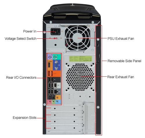thumbnail image 2 of DreamPC 450W ATX Power Supply Upgrade For Gateway DX4831-01e Desktop – 2 Fans, 1 Year Warranty 2 of 2