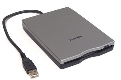 Toshiba 1.44Mb Usb External Floppy Drive Toshiba 1.44Mb Usb External Floppy Drive. Model: Pa3043u-1Fdd