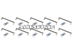 Amerdeco 10 Pack 6.3In Cabinet Handles. Part Number: 10Pc_Cabinet_Handles