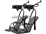 Lishan Women Us 13 High Heel Shoes Black. Part Number: 13Sz_High_Heel_Shoes
