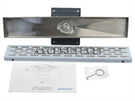 Embather 18In Linear Shower Drain. Part Number: 18In_Linear_Shower_Drain