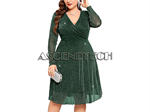 Cyclamen Women 2Xl Plus Dark Green Dress. Part Number: 2Xlplus_Dark_Green_Dress