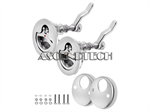 2 Pack 2" Steel Boat Deck Flush Latch. Part Number: 2In_Deck_Flush_Latch