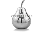 Modern Day Accents Silver Pear Sculpture. Part Number: 3563