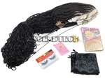 Women 36Inch 1B Bohemian Braided Wig Set. Part Number: 36Inch_1B_Wig_Set