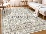 Witshock 5X7ft 0.24" Pile Cream Area Rug. Part Number: 5X7ft_Cream_Area_Rug