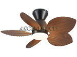 Kviflon 8222 30" Brown Black Ceiling Fan