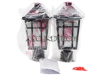 2-Pack 60W Outdoor Post Lights A06-A245. Model: 6X16p-2Pk Orb+Sw