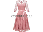 Dressystar Women Xl Floral Lace Dress. Part Number: Ads0017blush Xl