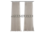 2-Pack Pinch Pleated Semi Sheer Curtains. Part Number: Curtains_Nob