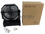 Addacc D12 40000Mah 37Wh Portable Fan
