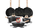 Soday K13 13-Piece Nonstick Cookware Set