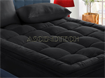 Cymula Queen Size Black Mattress Topper. Model: Kc-031