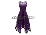 Meetjen Woman L Size Party Dress Grape. Part Number: L_Dress_Grape