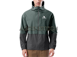 Camel Crown L Green Gray Rain Jacket. Part Number: L_Green_Gray_Jacket