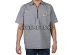Ben Davis Men M White Navy Stripe Shirt. Part Number: M_Wns_Shirt