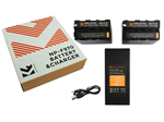 K&F Concept Batteries For Sony L-Series. Part Number: 2Xnp-F970_Kit. Model: Np-F970