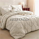 Cozylux Queen Size 7 Pcs Bedding Set. Part Number: Queen_Bedding_Set