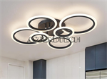 Shine Luest Black Modern Ceiling Light. Model: Slgy404-B