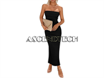 Prettygarden Black Tube Woman Dress. Part Number: Tube_Dress_New