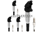 Hqpasfy 4 Pack Coil & Spark Plugs Uf598