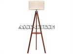 Lepower Flaxen Lamp Shade Floor Lamp. Part Number: Wooden_Floor_Lamp