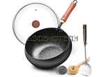 Wangyuanji Wyj-Ddg24 9.5In Wok With Lid