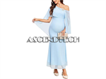 Aiswo Women Xxl Mermaid Pregnancy Dress. Part Number: W_Xxl_Blue_Pregnancy_Dress