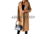 Idealsanxun Women M Camel Trench Coat. Part Number: Woman_Size_Trench_Coat