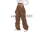 Ryehack Women Xl-Size Brown Baggy Jeans. Part Number: Xl_Brown_Jeans