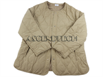 Flygo Women Khaki Xl-Size Quilted Jacket. Part Number: Xl_Khaki_Jacket