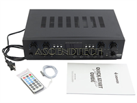 Donner 4 Channel Audio Amplifier C6509. Model: Mamp5