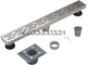 Embather 18In Linear Shower Drain. Part Number: 18In_Linear_Shower_Drain