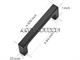 Ravinte 25 Pack 3-3/4" Cabinet Handles. Part Number: 25Pcs_Handles_Mbk