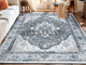 5'X7' Washable Non-Slip Vintage Area Rug. Part Number: 5X7ft_Area_Rug